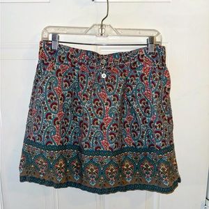 Converse Paisley Skirt